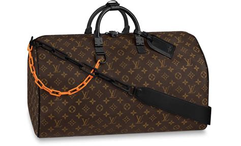 virgil abloh louis vuitton duffle bag